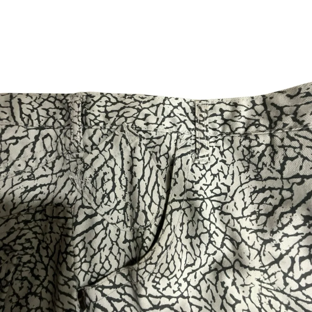 Retro Jordan 3 Jumpman‎ Cement Elephant Print Shorts 2006